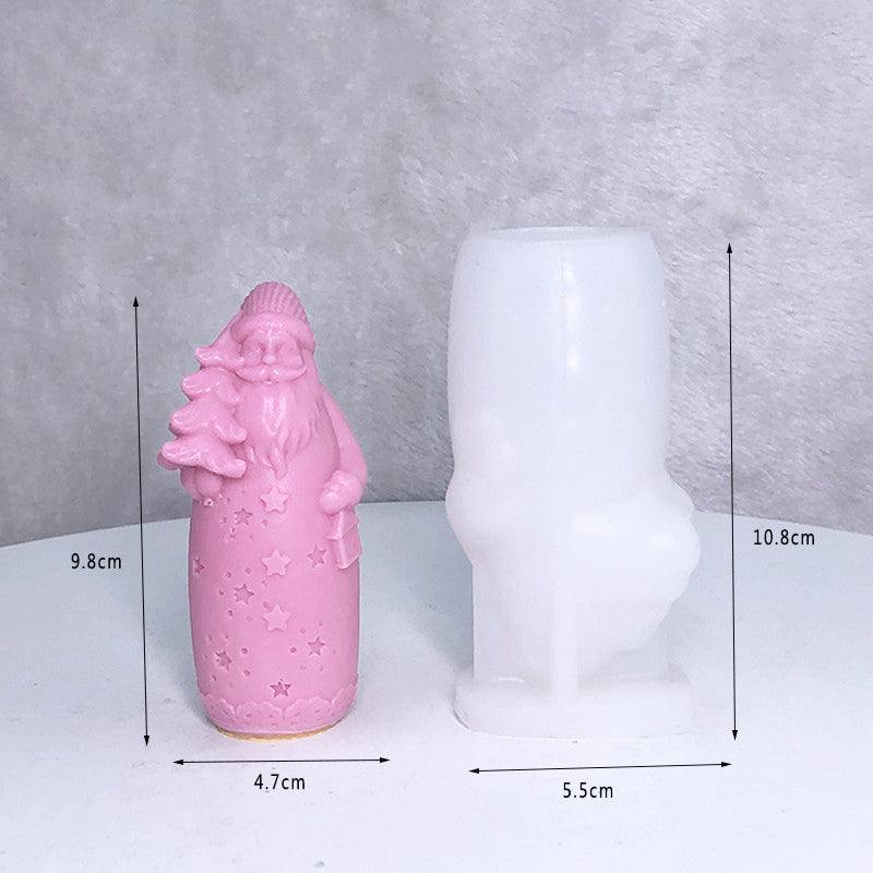Christmas Tree Scented Candle Silicone Diy Mould Candles Moulds