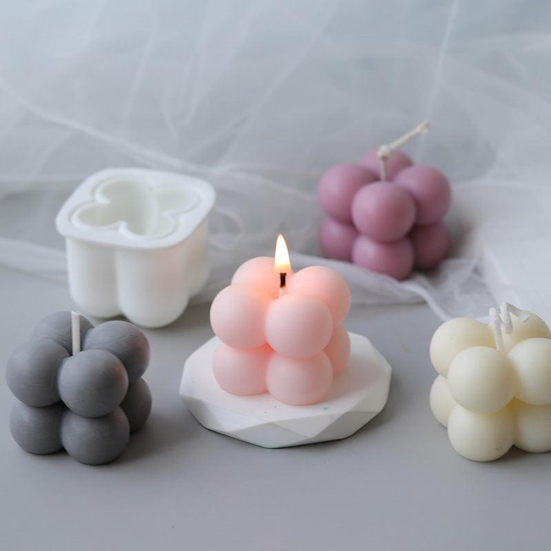 Cloud, Heart, Rubiks, Pumpkin, Orange Candle Mould Candles Moulds