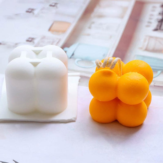 Cloud, Heart, Rubiks, Pumpkin, Orange Candle Mould Candles Moulds