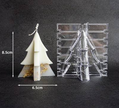 Columnar Aromatherapy Crystal Clear Plastic Moulds for Candles Candles Moulds