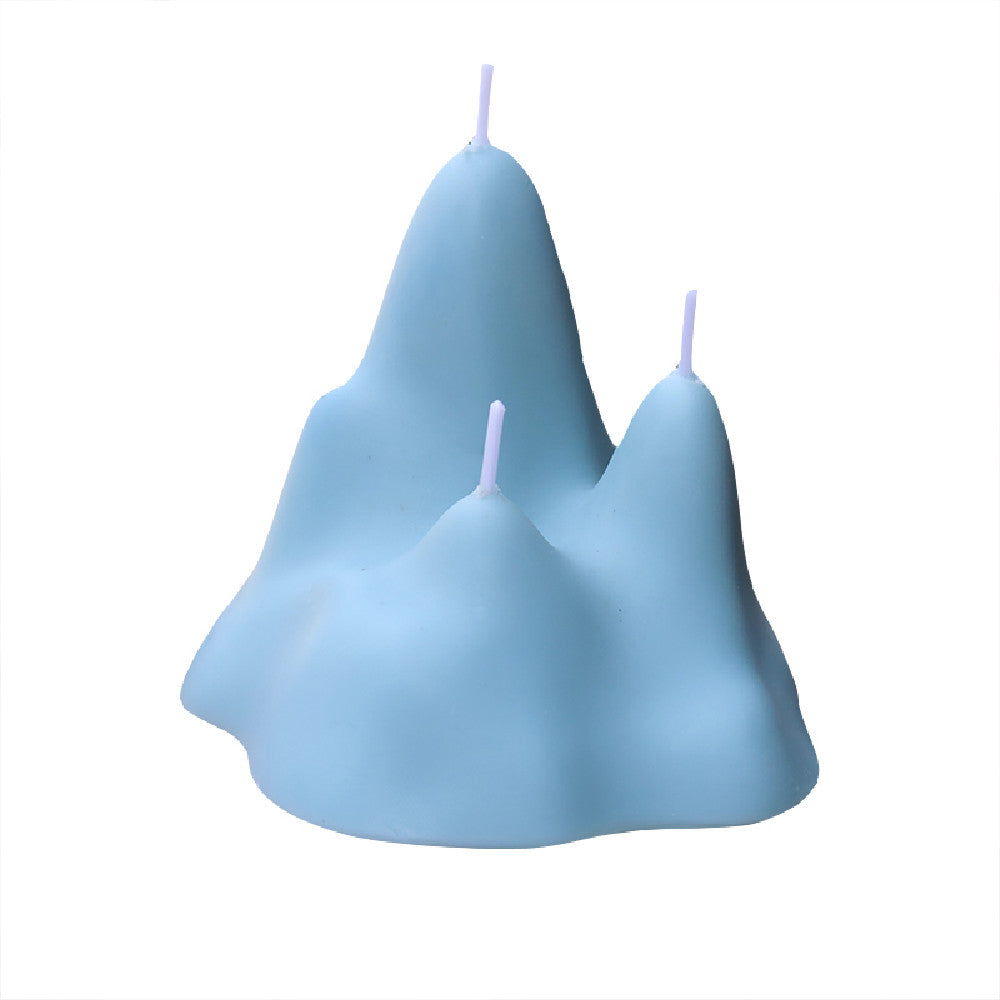 Craft Breathtaking Mountain Candles with Melting Mountain Mould Candles Moulds