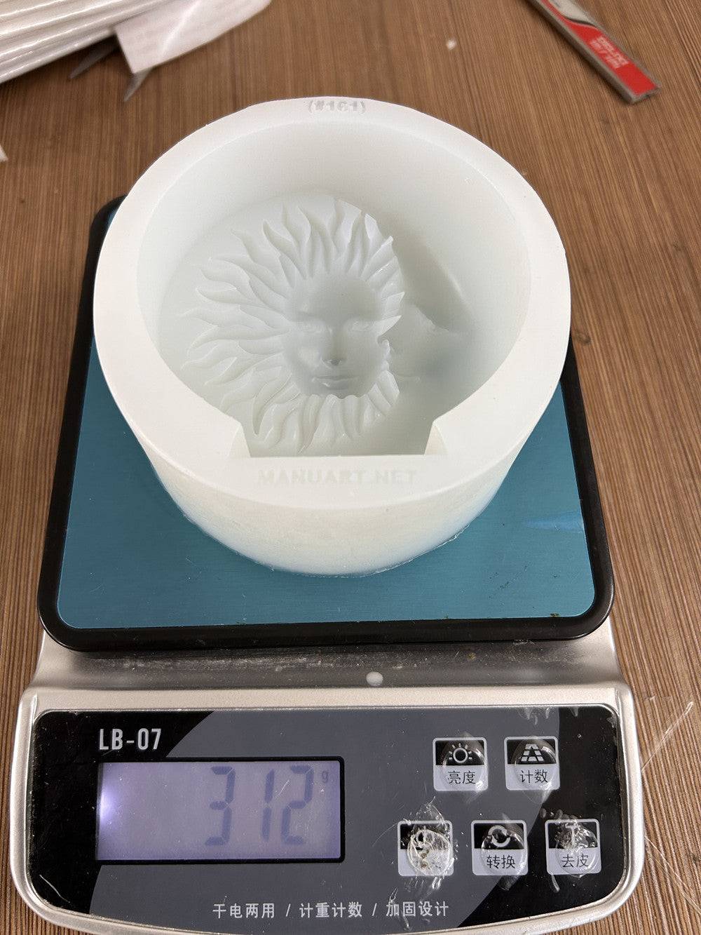 Craft Cosmic Magic with Our Sun and Moon Silicone Candle Mould Candles Moulds