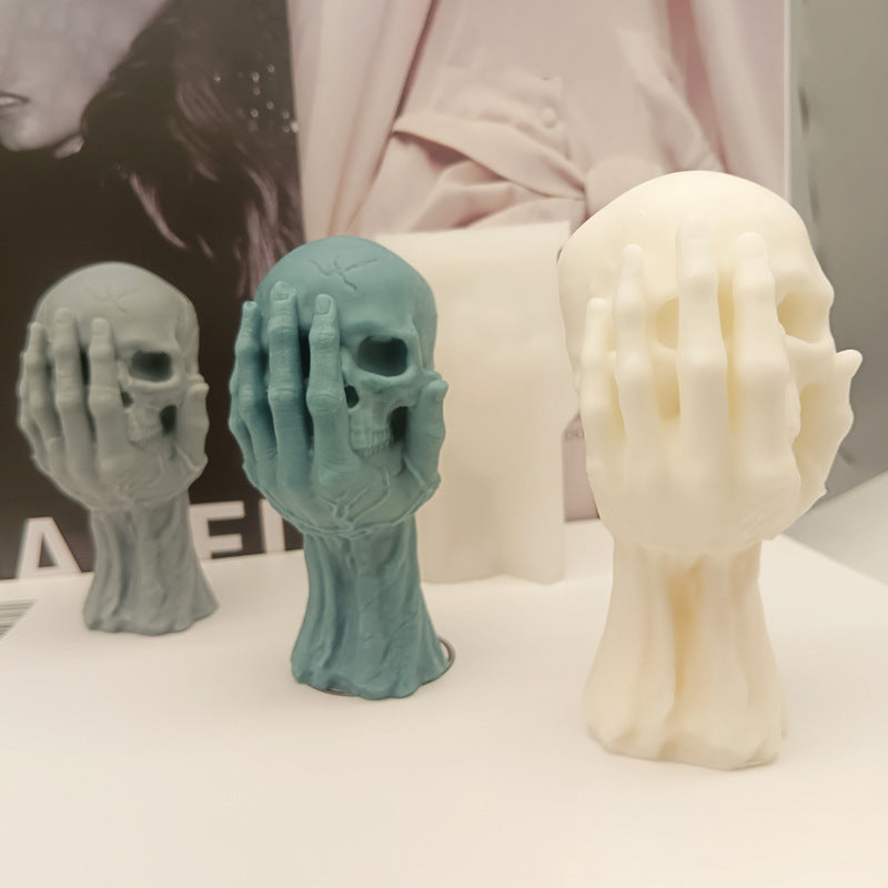 Craft Exceptional Hand Held Skull-Shaped Candles with 3D Mould | Buy Now Candles Moulds