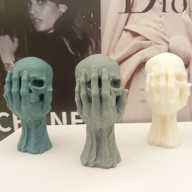 Craft Exceptional Hand Held Skull-Shaped Candles with 3D Mould | Buy Now Candles Moulds