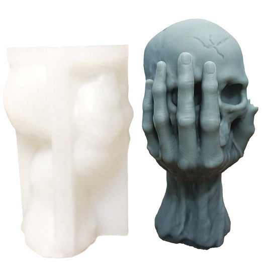 Craft Exceptional Hand Held Skull-Shaped Candles with 3D Mould | Buy Now Candles Moulds