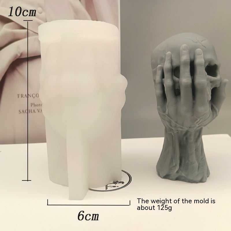 Craft Exceptional Hand Held Skull-Shaped Candles with 3D Mould | Buy Now Candles Moulds