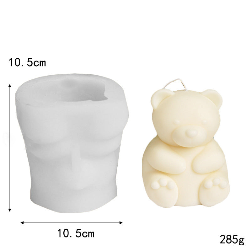 Craft Love: Create Scented Love Bear Candles for Valentine's Day Candles Moulds