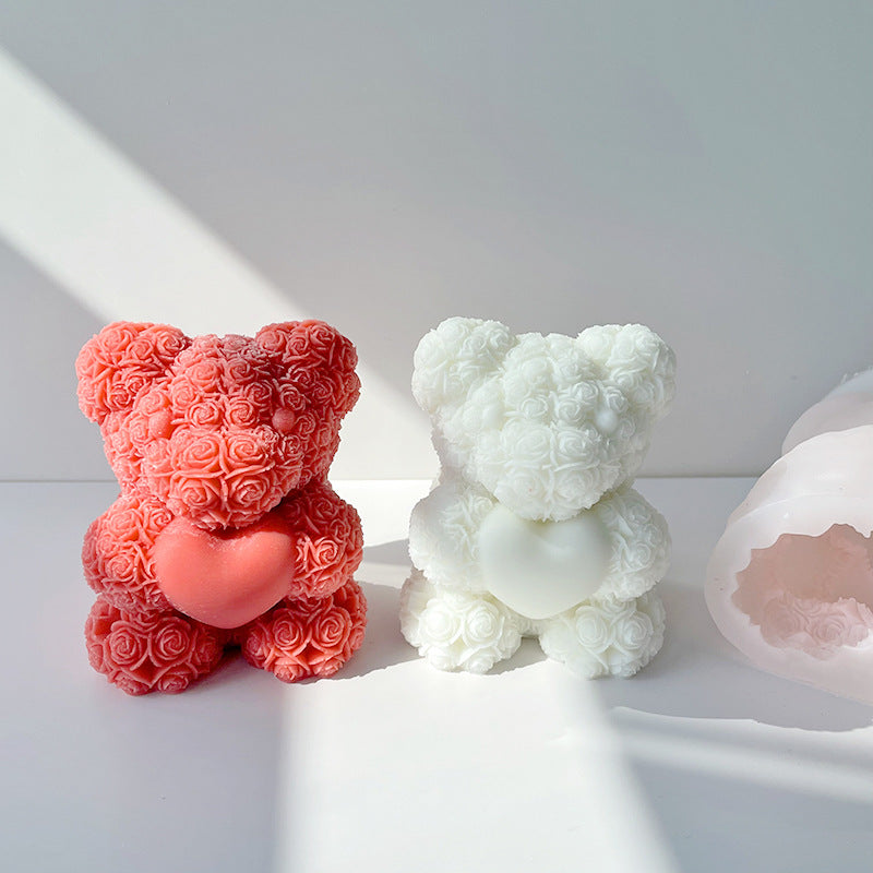 Craft Love: Create Scented Love Bear Candles for Valentine's Day Candles Moulds