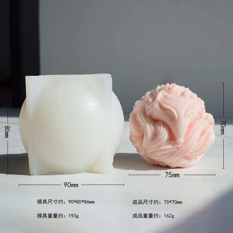 Craft Magical Fox Candles with Our Nine-tailed Mould - Get Creative Today! Candles Moulds