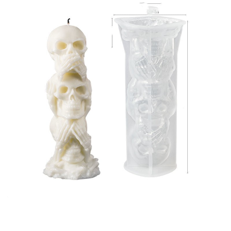 Craft Realistic Halloween Decor with Spooky Candle Moulds Candles Moulds