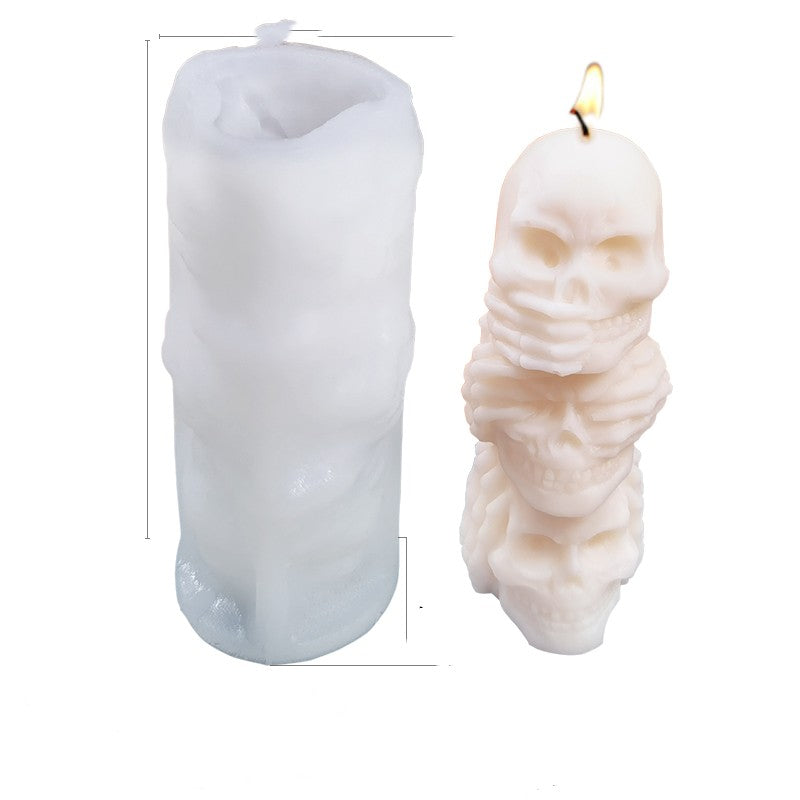 Craft Realistic Halloween Decor with Spooky Candle Moulds Candles Moulds