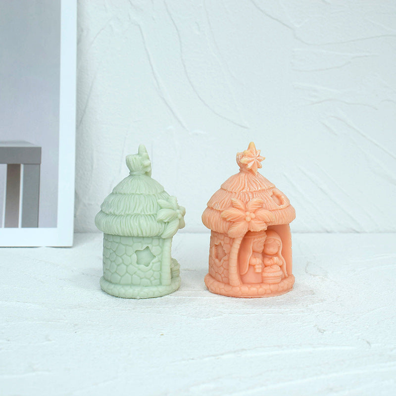 Craft Sacred Candles with Holy Family Baby Jesus Silicone Mould - Buy Now Candles Moulds