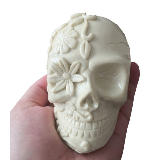 Santa Muerte Candle Mould