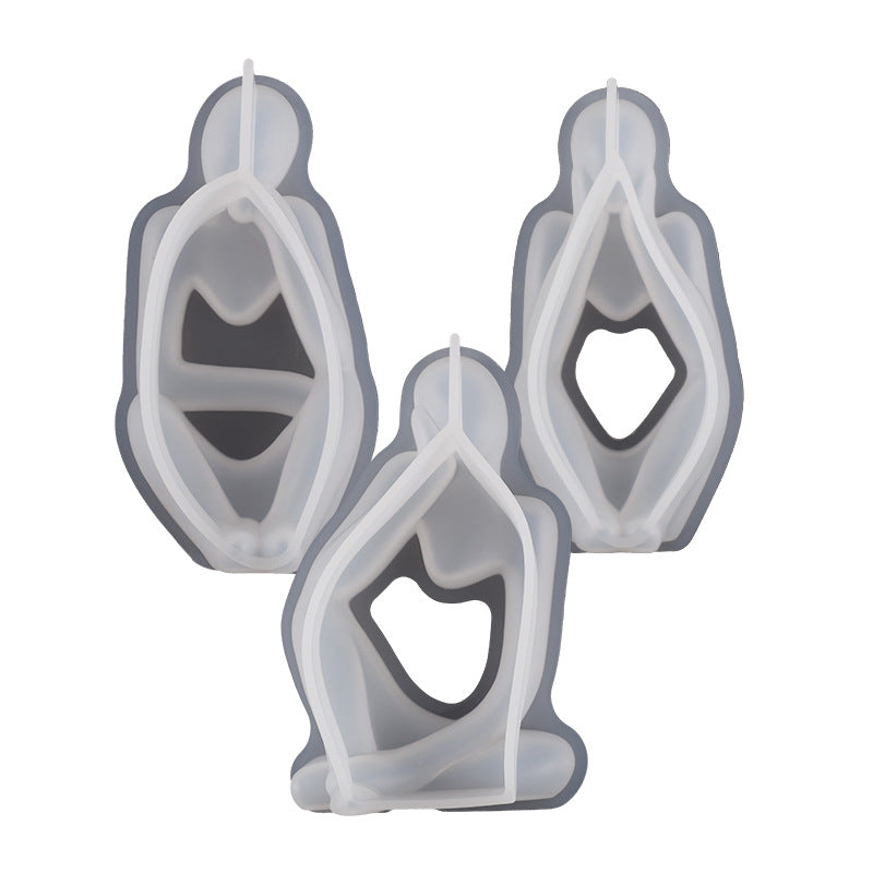 Craft Unique Portrait Candles with the Thinker Silicone Candle Mould Candles Moulds