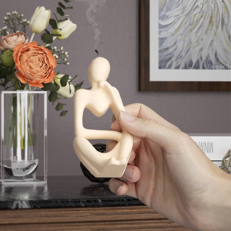 Craft Unique Portrait Candles with the Thinker Silicone Candle Mould Candles Moulds