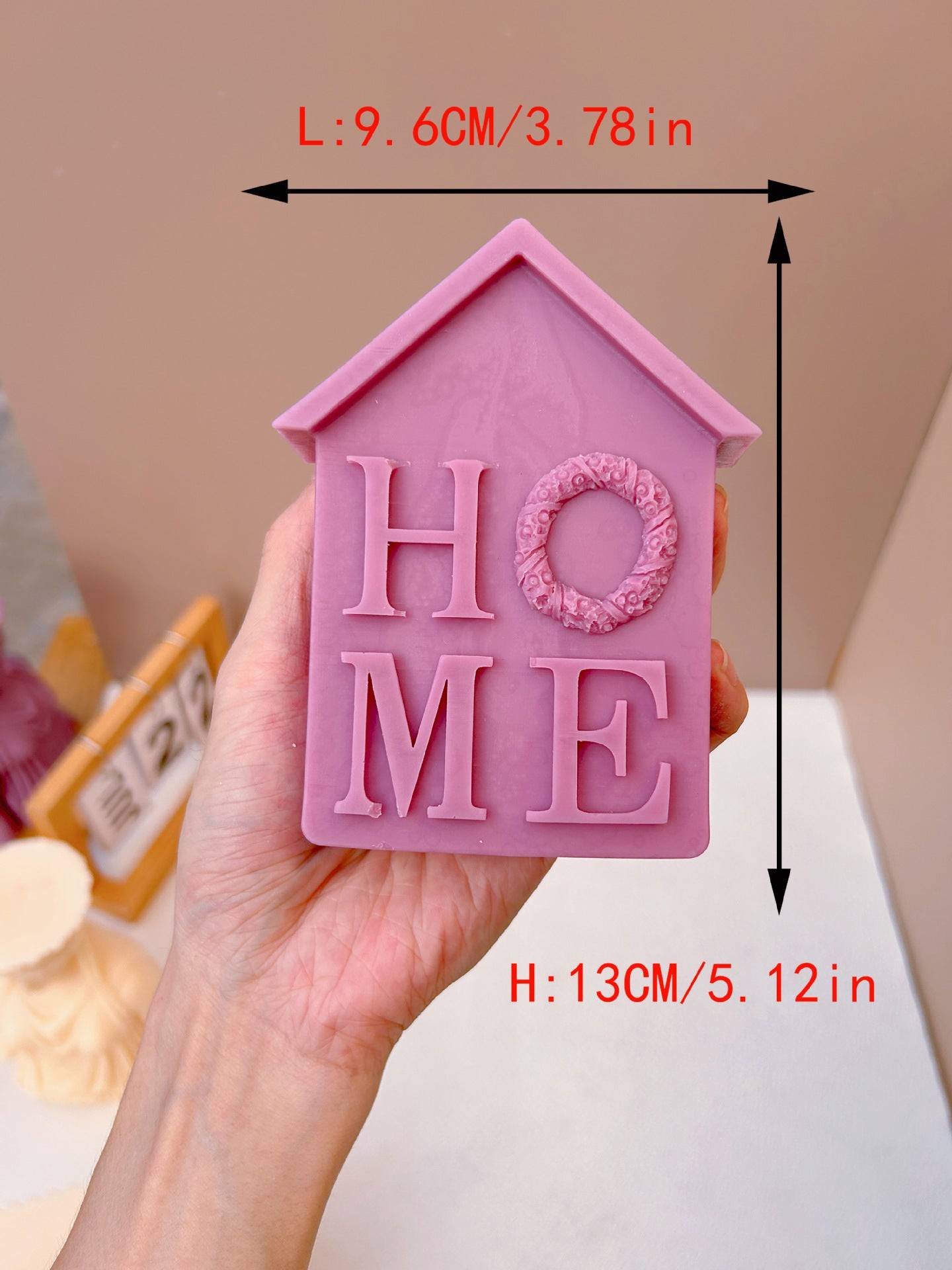 Create Personalized Holiday Magic with Christmas Home Letter Candle Moulds Candles Moulds