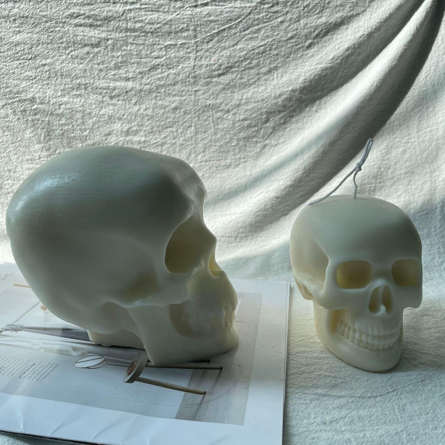 Creative Skull Candle Silicone Mould Candles Moulds