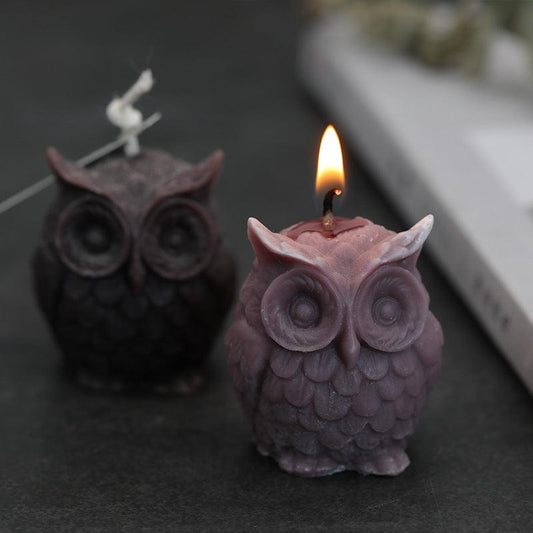Cute Owl Candle Mould Three-dimensional Candles Moulds