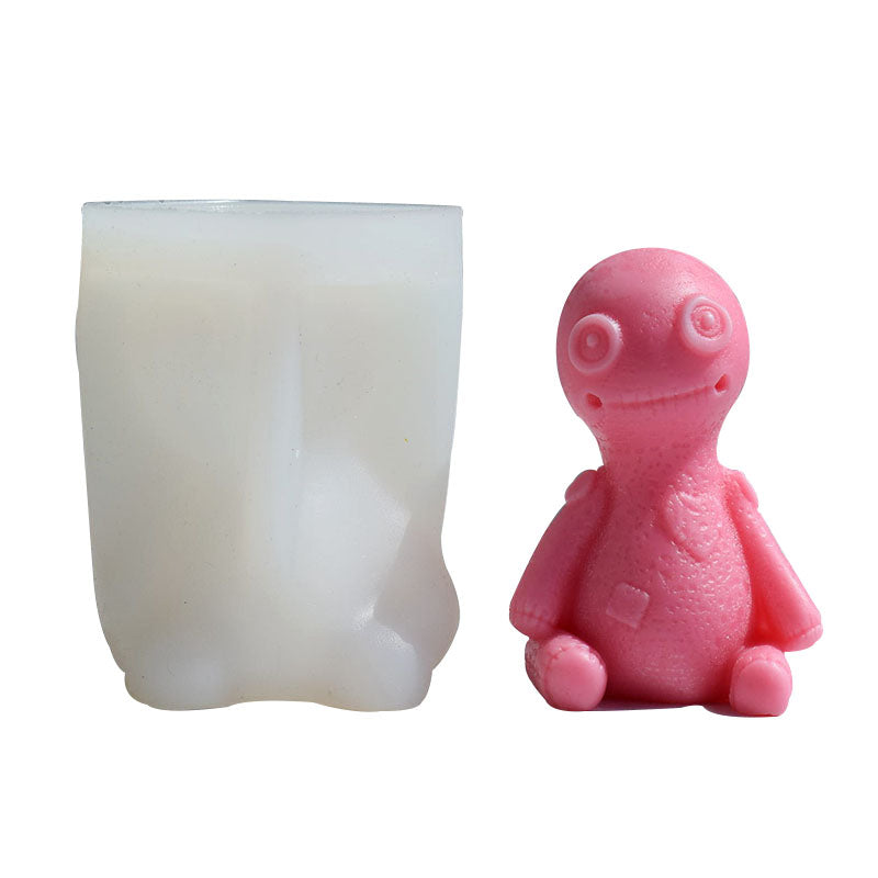 Voodoo doll Silicone Candle Mould