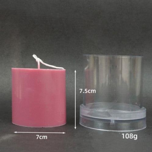 DIY Acrylic Cylindrical Candle Mould Candles Moulds