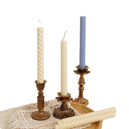 DIY Aromatherapy Candle Spiral Long Rod Acrylic Mould Candles Moulds