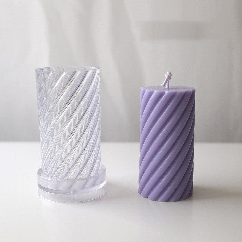 DIY Cylindrical Wax Scented Acrylic Candle Mould Candles Moulds
