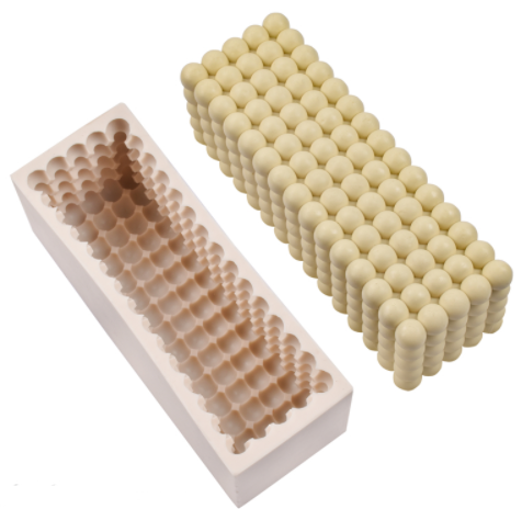 DIY Rubik's Cube Candle Mould - 15 Ball Rectangle & Square Enlarged Cube for Aromatherapy Candles Candles Moulds