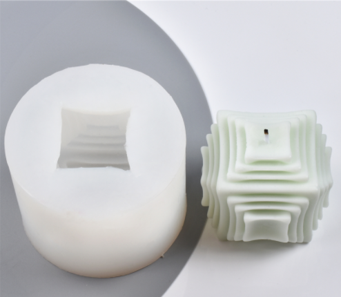 DIY Rubik's Cube Candle Mould - 15 Ball Rectangle & Square Enlarged Cube for Aromatherapy Candles Candles Moulds