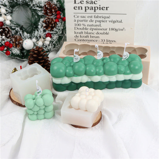 DIY Rubik's Cube Candle Mould | Long Bubble Ball Aromatherapy Mould Candles Moulds