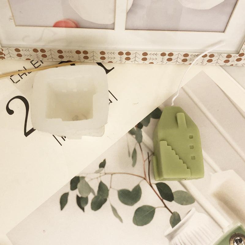 Diy Acrylic House Candle Mould