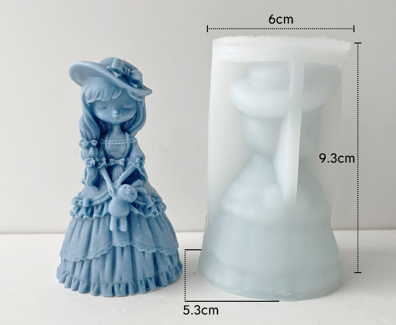 Doll Up Your Candle Collection: Create Unique Doll Ornament Candles with a Silicone Mould Candles Moulds
