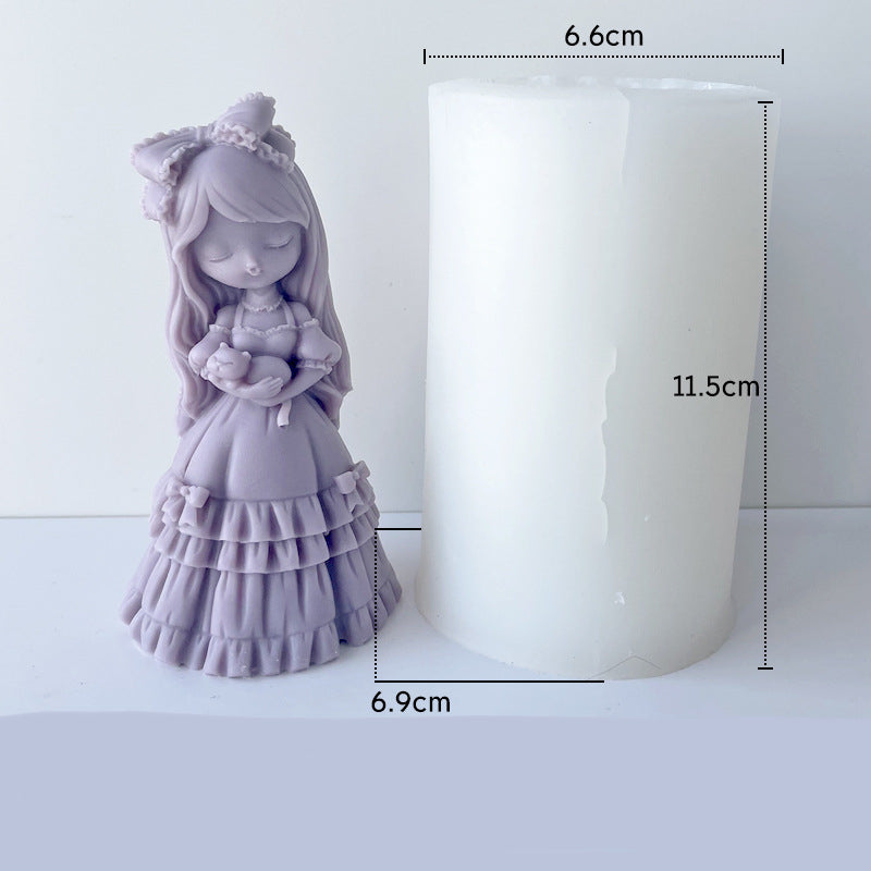 Doll Up Your Candle Collection: Create Unique Doll Ornament Candles with a Silicone Mould Candles Moulds
