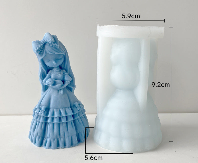 Doll Up Your Candle Collection: Create Unique Doll Ornament Candles with a Silicone Mould Candles Moulds