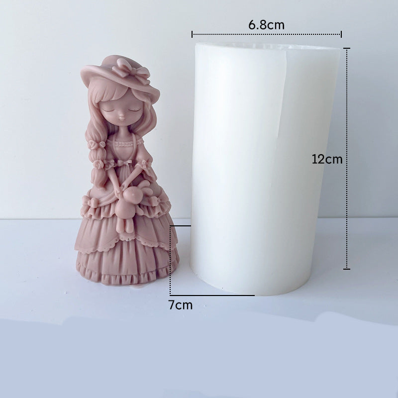 Doll Up Your Candle Collection: Create Unique Doll Ornament Candles with a Silicone Mould Candles Moulds