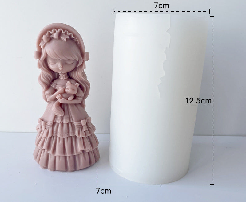 Doll Up Your Candle Collection: Create Unique Doll Ornament Candles with a Silicone Mould Candles Moulds