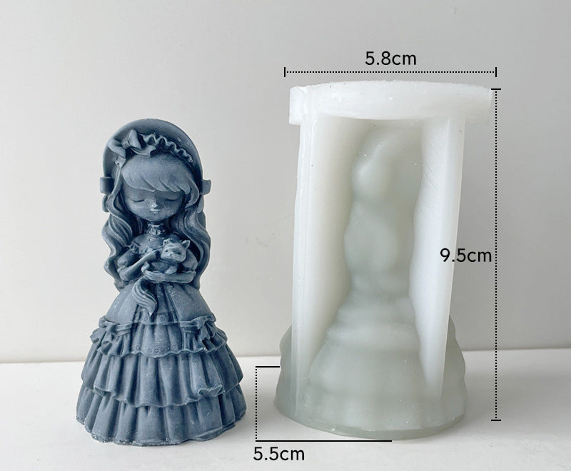 Doll Up Your Candle Collection: Create Unique Doll Ornament Candles with a Silicone Mould Candles Moulds