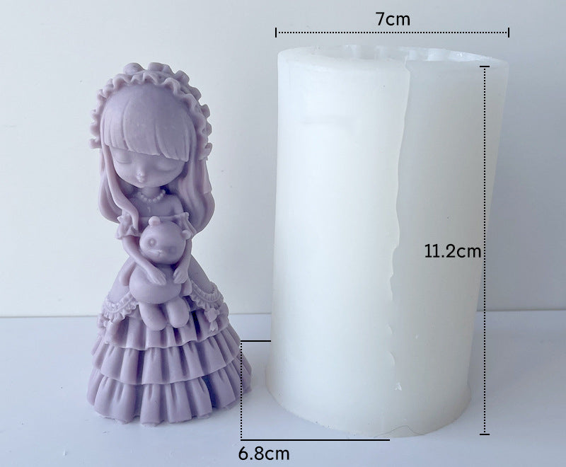 Doll Up Your Candle Collection: Create Unique Doll Ornament Candles with a Silicone Mould Candles Moulds