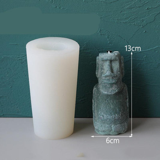 Easter Island Statue Candle Mould Candles Moulds