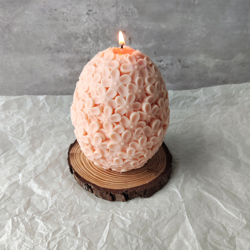 Floral Easter Egg Candle Mould Candles Moulds