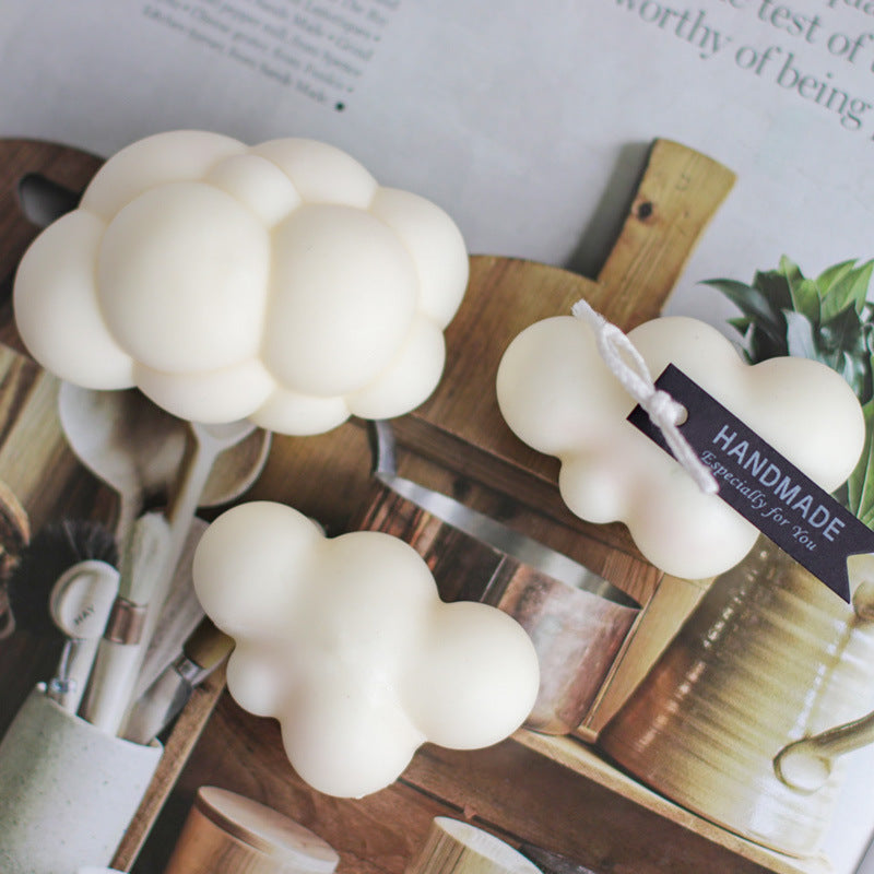 Fluffy Cloud Candle Mould - Create Dreamy Candles for a Relaxing Ambiance Candles Moulds