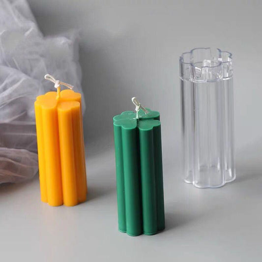Four leaf clover candle Mould Candles Moulds