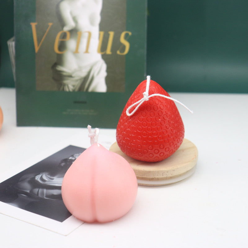 Fruit-Shaped Silicone Candle Moulds for Creative Home Décor Candles Moulds