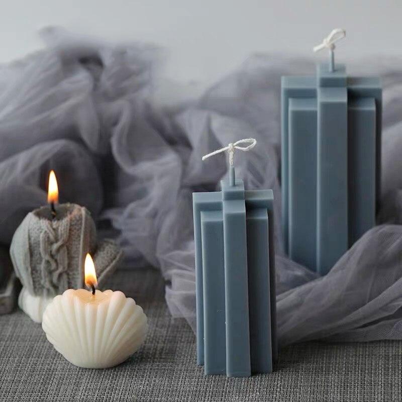 Geometric Tower Candle Mould Candles Moulds