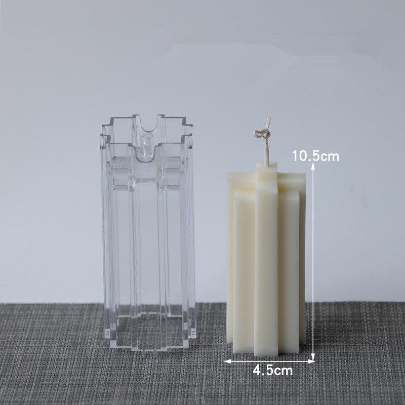 Geometric Tower Candle Mould Candles Moulds