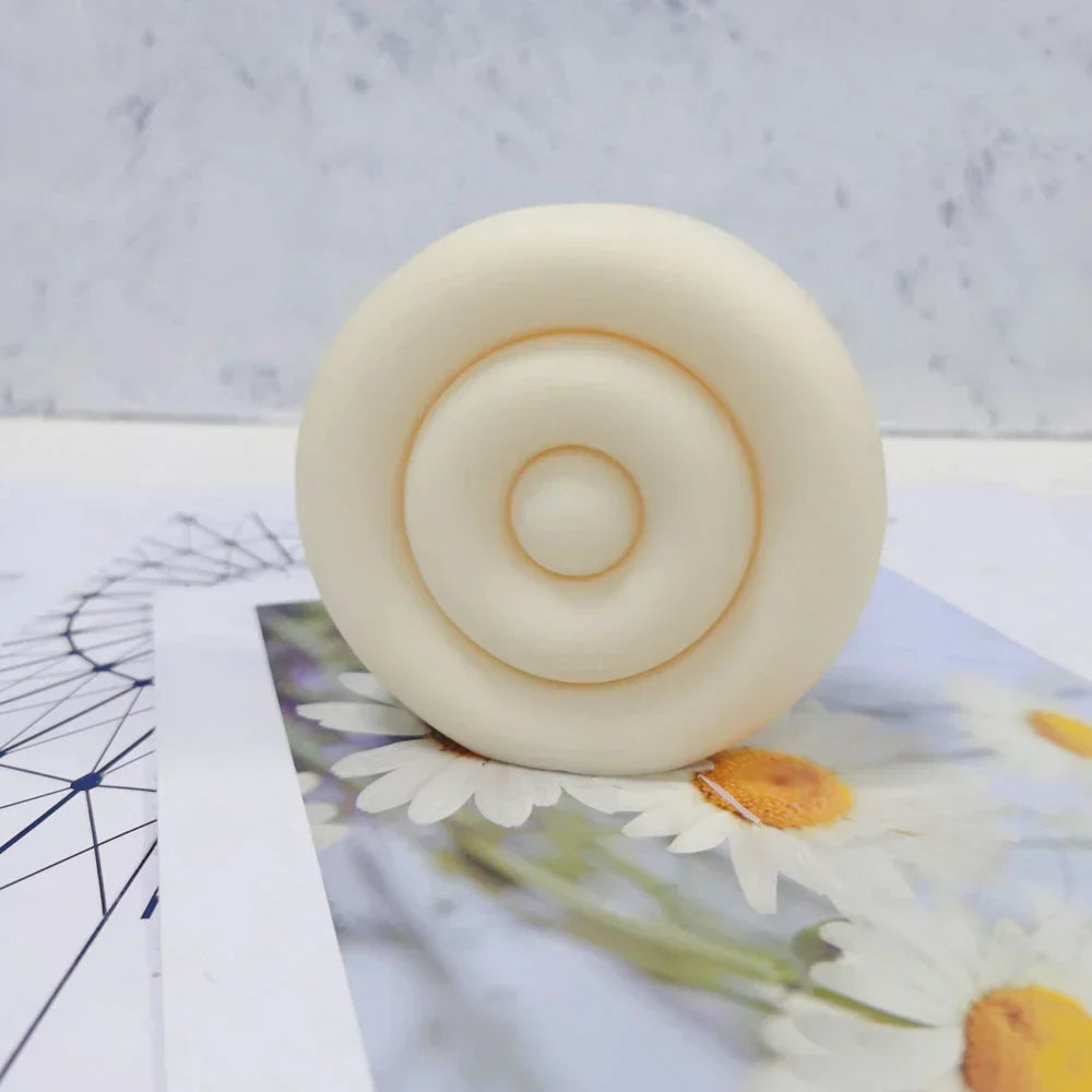 Boho Round Doughnut Candle Mould