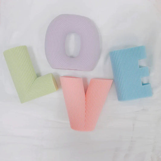 Love Letter Candle Moulds Silicone