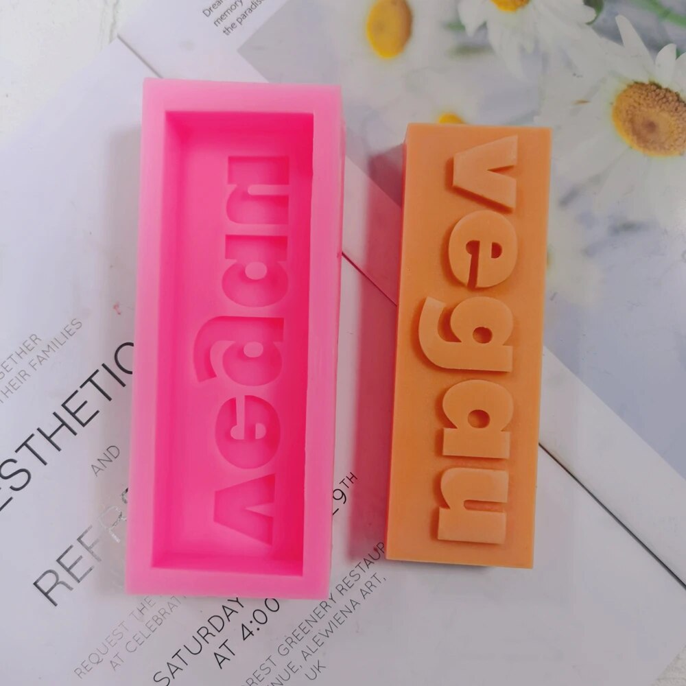 DIY 16 Designs Extra Babe Mood Words Slogan Candle Silicone Mould