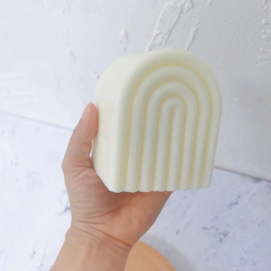 Boho Rainbow Arch Candle Silicone Mould