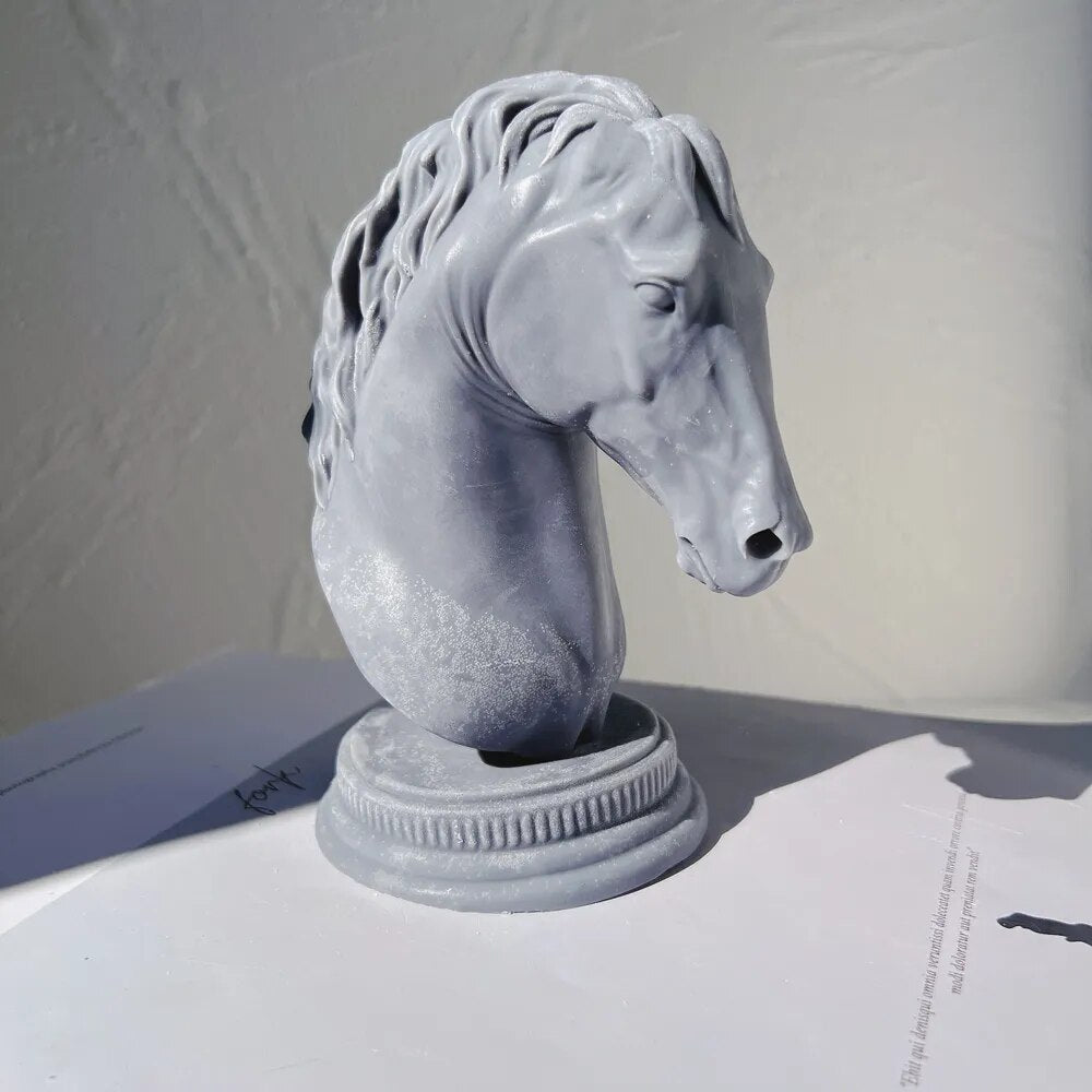 Horse Head Candle Mould