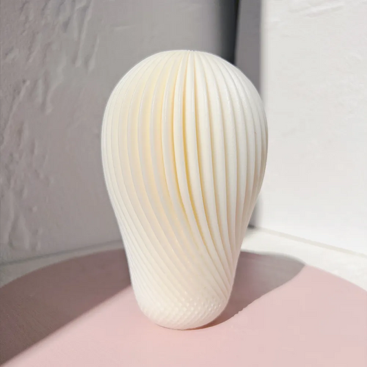 Spiral Balloon Design Silicone Candle Mould